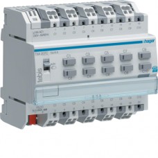 Исполнительное устройство Hager KNX 10-канальное, 16A (TXA207C)