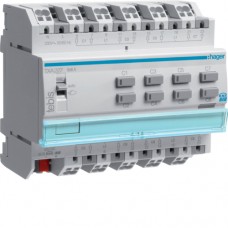 Исполнительное устройство Hager KNX для рольставней 8-канальное, 230В (TXA227)