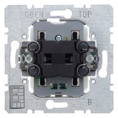 Кнопка Hager 1-клавишная с шинним контроллером, групповая, 21-32В, KNX (75141100)