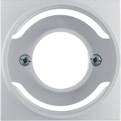 Накладка Berker для светового сигнала Е14, алюминий B.х (11981404)