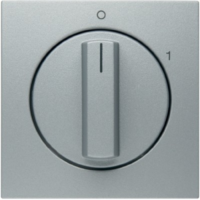 Панель Berker для поворотных выключателей, алюминий B.х (11501404)