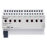 75318004 Викон.пристрій 16А, 8-канальний, REG, KNX