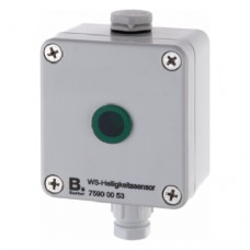 Датчик освещения Hager для н/у, серый, KNX (75900053)