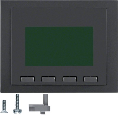 Информационный дисплей Berker, антрацит K.1 (75860075)