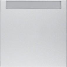 Клавіша Berker 1Х з полем д/надпису, алюміній B. х (16261404)