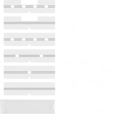 Поле для надписи Berker, c защитной пластиной, к стальным клавишным сенсорам, ARSYS (75960004)