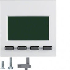 Информационный дисплей Berker, пол.белизна матовая S.1/B.х (75860089)