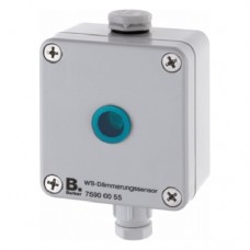 Датчик суммерков Hager для н/у, серый, KNX (75900055)