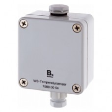 Датчик температуры Hager для н/у, серый, KNX (75900054)