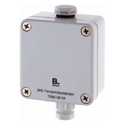 Датчик температуры Hager для н/у, серый, KNX (75900054)