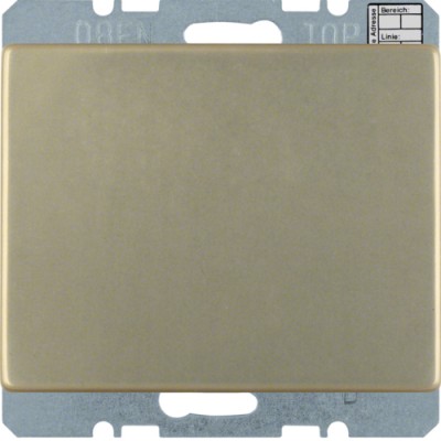 Регулятор температуры Berker с кноп.интерфейсом и шинним соединителем, бронза, ARSYS (75441244)