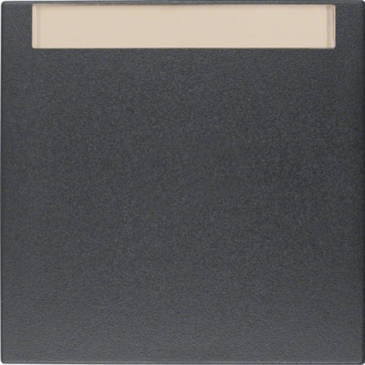 Клавіша Berker 1Х з полем д/надпису, антрацит B. х (16261606)