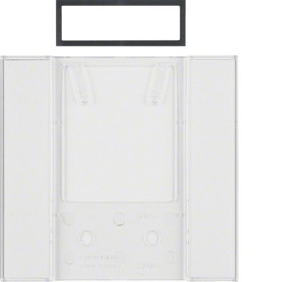 Поле для надписи Berker для 5-канальних клав.сенсоров B.IQ, безцветное прозрачное, B.IQ (75900082)