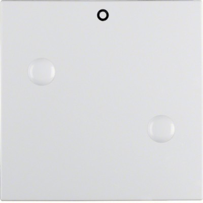 Клавиша Berker 1Х с знком 0, прикручивается, пол.белизна матовая, S.1/B.х (15731909)