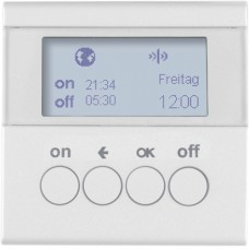 Таймер Berker для вставки выключателя KNX-quicklink S.1/B.х пол.белизна (85745289)