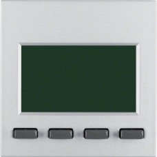 Таймер Berker Easy с дисплеем, алюминий B.х (17351404)