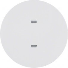 Клавиша Berker с линзами для 1-канального сенсора R.1/R.3 пол.белизна (75161869)