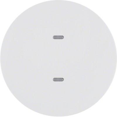 Клавиша Berker с линзами для 1-канального сенсора R.1/R.3 пол.белизна (75161869)