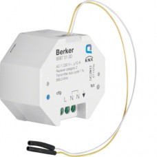 Исполнительное устройство Berker 1-кан. с бинарним входом 1-кан. в/у 10A/230B KNX-quicklink (85875100)