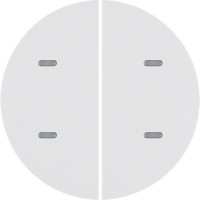 Клавиши Berker с линзами для 2-канального сенсора KNX R.1/R.3 пол.белизна (75162869)