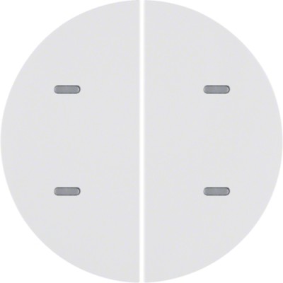Клавиши Berker с линзами для 2-канального сенсора KNX R.1/R.3 пол.белизна (75162869)