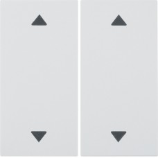 Клавиша Berker 2Х с Стрелками для передатчика KNX EnOcean S.1/B.х пол.белизна (24121289)