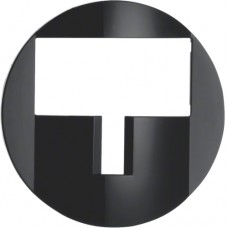 Накладка Berker для модульного датчик движения KNX R.1/R.3 черная (75962865)