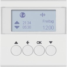 Таймер Berker для вставки жалюзи KNX-quicklink S.1/B.х пол.белизна матовая (85745188)