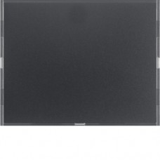 Сенсорный выключатель Berker 1-клавишный KNX-TP+EASY K.1 антрацит (80161776)