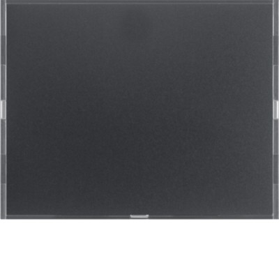 Сенсорный выключатель Berker 1-клавишный KNX-TP+EASY K.1 антрацит (80161776)