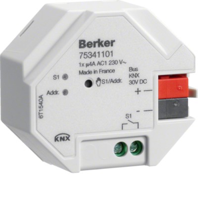 Исполнительное устройство Berker 1-канальное в/у (75341101)