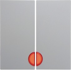 Клавіша Berker 2Х з лінзою, підлогу.білизна S. 1 (16278989)