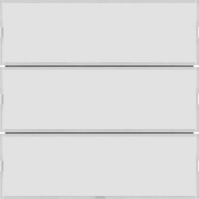 Сенсорный выключатель Berker 3-клавишный KNX-TP+EASY S.1/B.x белый/пол.белый (80163780)