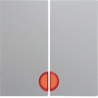 Клавіша Berker 2Х з лінзою, підлогу.білизна матова S. 1/B. х (16271909)