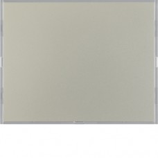 Сенсорный выключатель Berker 1-клавишный KNX-TP+EASY K.5 сталь (80161773)