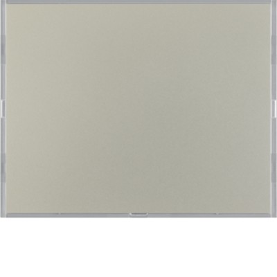 Сенсорный выключатель Berker 1-клавишный KNX-TP+EASY K.5 сталь (80161773)