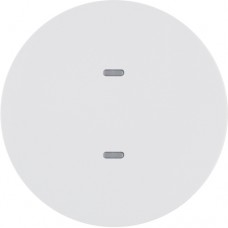 Сенсорный выключатель Berker 1-клавишный KNX-TP+EASY R.x пол.белый (80161869)