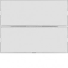 Сенсорный выключатель Berker 2-клавишный KNX-TP+EASY K.1 пол.белый (80162770)