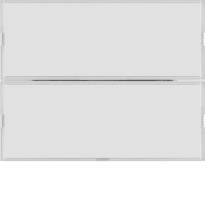 Сенсорный выключатель Berker 2-клавишный KNX-TP+EASY K.1 пол.белый (80162770)