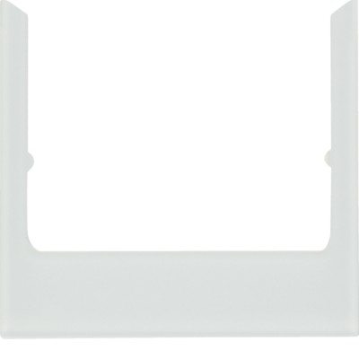 Рамка Berker EGR для KNX Touch Control B.7 стекло пол.белая (13196909)