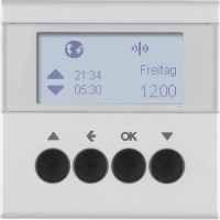 Таймер Berker для вставки жалюзи KNX-quicklink S.1/B.х алюминий (85745183)