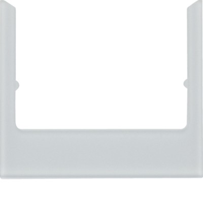 Рамка Berker EGR для KNX Touch Control B.7 стекло алюм. (13196414)