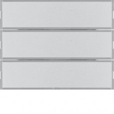 Сенсорный выключатель Berker 3-клавишный KNX-TP+EASY K.5 алюм. (80163774)