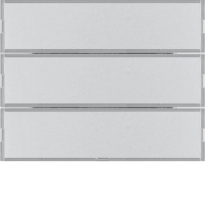 Сенсорный выключатель Berker 3-клавишный KNX-TP+EASY K.5 алюм. (80163774)