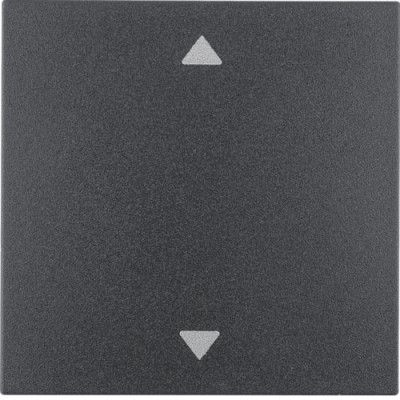 Клавиша Berker 1Х с Стрелками для передатчика KNX EnOcean S.1/B.х антрацит (24111206)