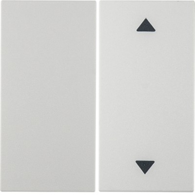 Клавиша Berker 2Х с Стрелками для передатчика KNX EnOcean S.1/B.х пол.белизна матовая (24121309)
