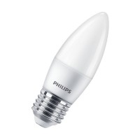 Светодиодная лампа Philips ESSLEDCandle 6W 620lm E27 827 B35NDFRRCA (929002970607)