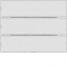 Сенсорный выключатель Berker 3-клавишный KNX-TP+EASY K.1 пол.белый (80163770)