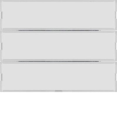 Сенсорный выключатель Berker 3-клавишный KNX-TP+EASY K.1 пол.белый (80163770)