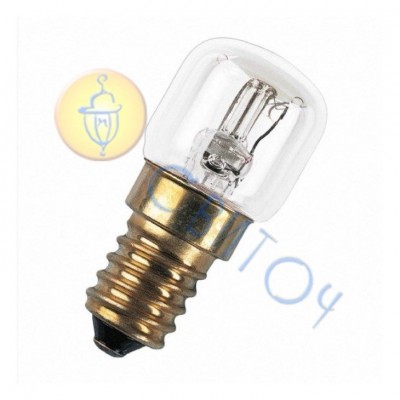 Лампа OSRAM OVEN E14 15W 300*С прозрачная (4050300003108)